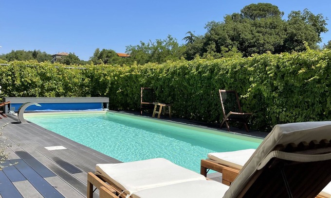 Sorano House | Tuscan house with heated pool at the start of archeological area of Vitozza