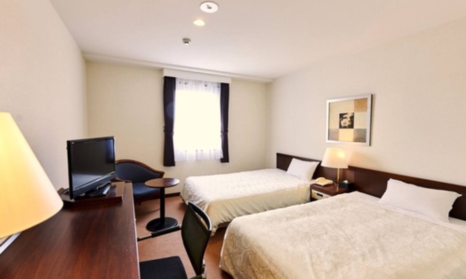 Kurita Hotel | Twin room Smoking vs|Without meals 1 minute /Nagano Nagano