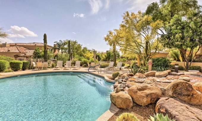 North Scottsdale Condo | TWO 2 bdrm condos in Grayhawk, resort pool & mountain views ground or top floor
