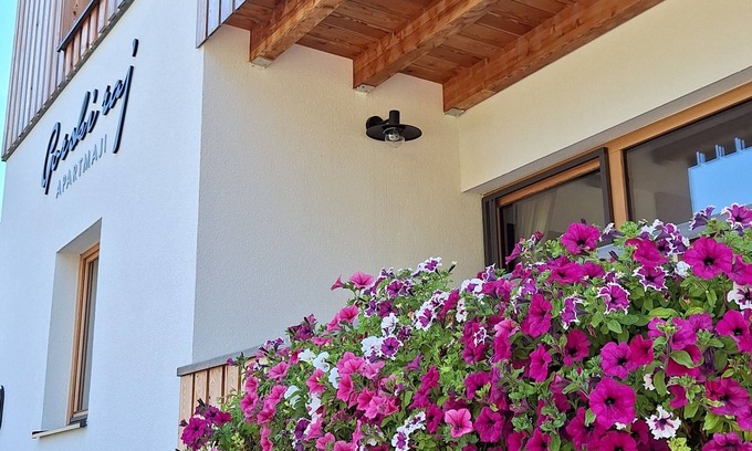 Ratece Apartment | Two-bedroom apartment with a balcony and a stunning view of the Julian Alps