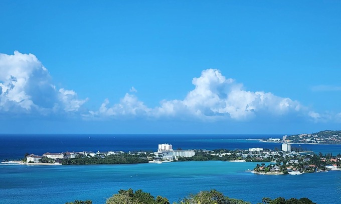 Albion Cottage | Two Bedroom cottage overlooking the city of Montego Bay Jamaica. Great View!