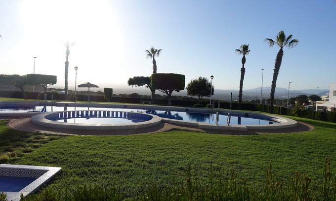 Gran Alacant Apartment | Two bedroom first floor apartment, Airconditioning, Wifi, communal pool.