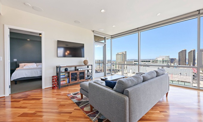 East Village Condo | Two bedroom Penthouse with beautiful views of Downtown and San Diego Bay