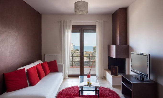 Monemvasia House | Two-Bedrooms Apartment with Sea & Moutain View (70m2)