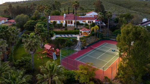 Escondido House | Two Estates w Pools Hot Tubs Game Rooms Valley Views Tennis Court Near Beaches Wineries