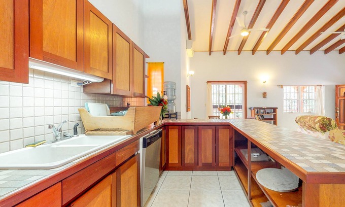 San Ignacio Villa | Two family-friendly apartments in nature with garden, veranda, deck, & WiFi