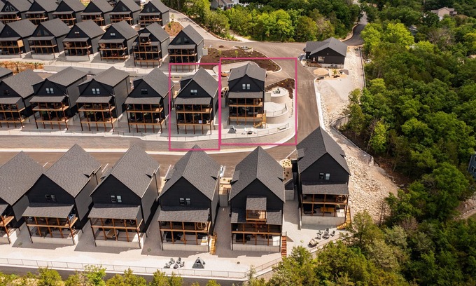 Hollister House | Two homes (sleeping 51) golf simulator, outdoor sauna, hot tub & fire table