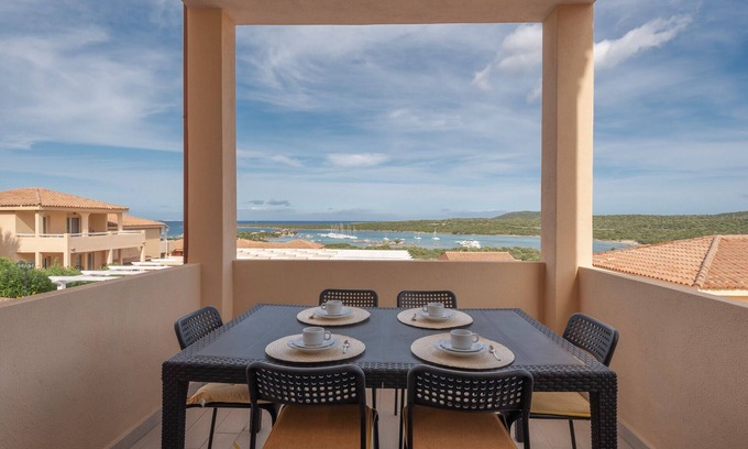 Golfo di Marinella Apartment | Two-room apartment (4 people) with Sea View - Residence Baia de Bahas