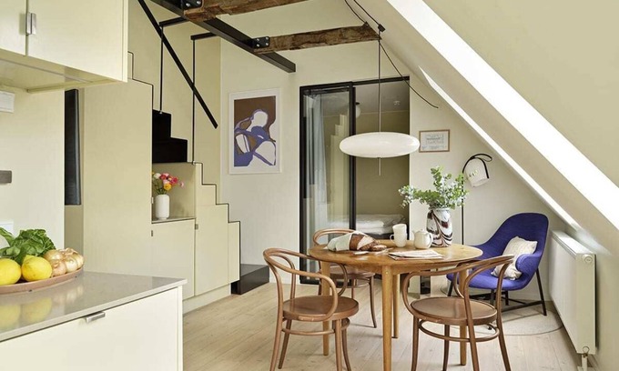 Copenhagen City Centre Apartment | Two-Storey Loft Apartment | Sleeps 4