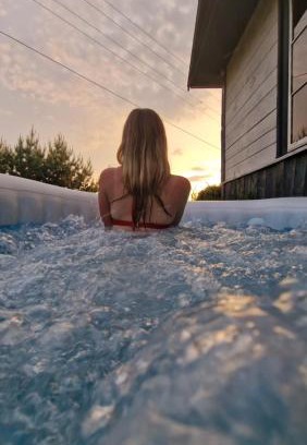 gmina Skierbieszow Apartment | Twoja Stara Chata z Sauną i Jacuzzi