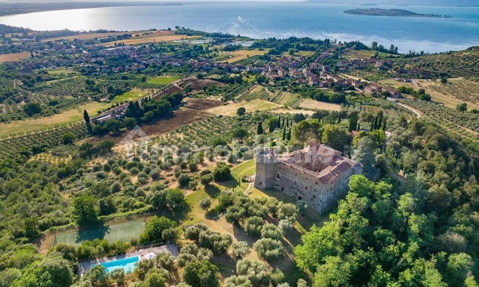 Magione Apartment | Umbria - Sant'Arcangelo's Abbey on Trasimeno Lake