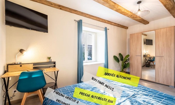 Audincourt Apartment | Un refuge douillet et moderne au cœur d'Audincourt