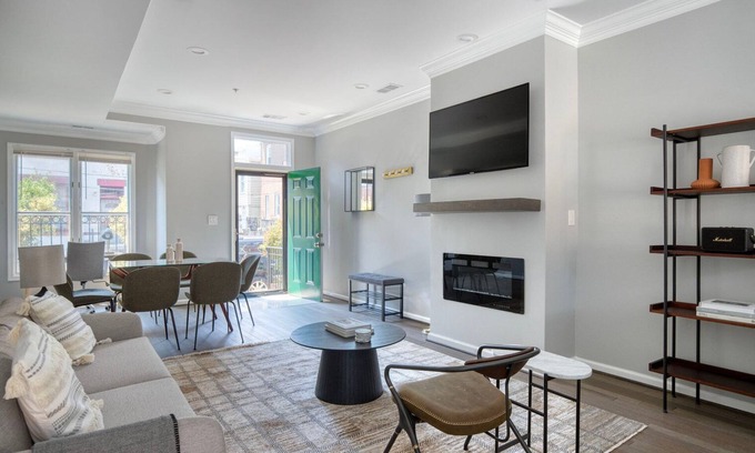 Le Droit Park Apartment | Unbelievable Shaw 2BR w/Backyard & W/D, nr Nightlife, by Blueground