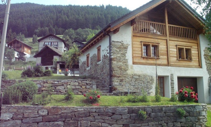Faido House | Unique charm chalet in the valley.