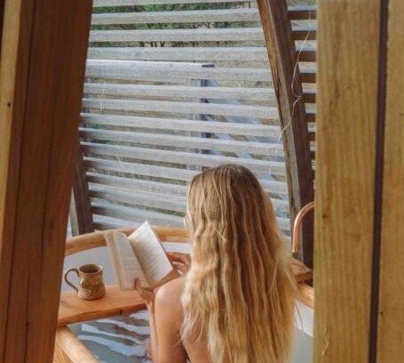 Fingal House | Unique off-grid retreat with hot tub and sauna.