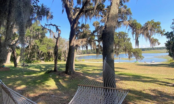 Keystone Heights House | Unique Spanish Style Lakefront Home! Kayaks and Paddle Boat!