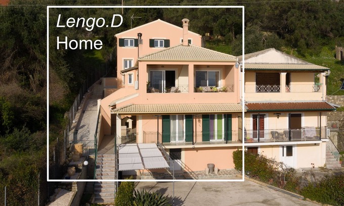 Dafnata House | Unique vacation spot overlooking the Ionian sea