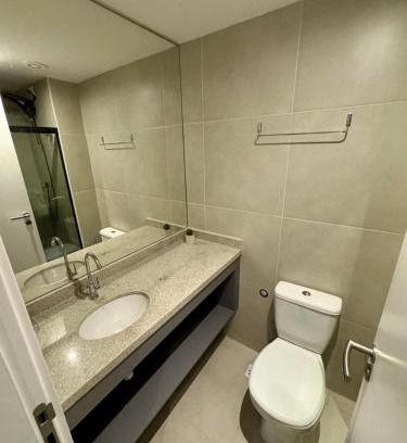 Armacao Apartment | UNU Art Studio Armação: piscina, academia, e +