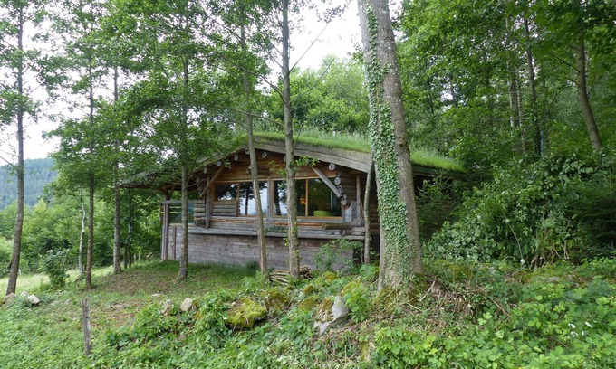 Tendon Ski Chalet | Unusual, secluded log cabin in the Vosges with luxury spa