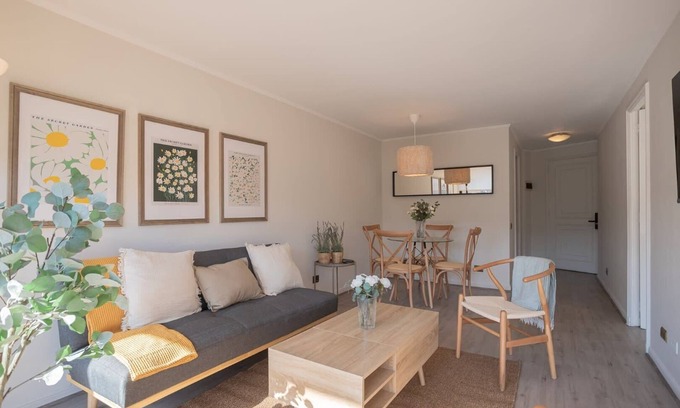 Santiago Apartment | Unwind in a Prime Location by Costanera Center