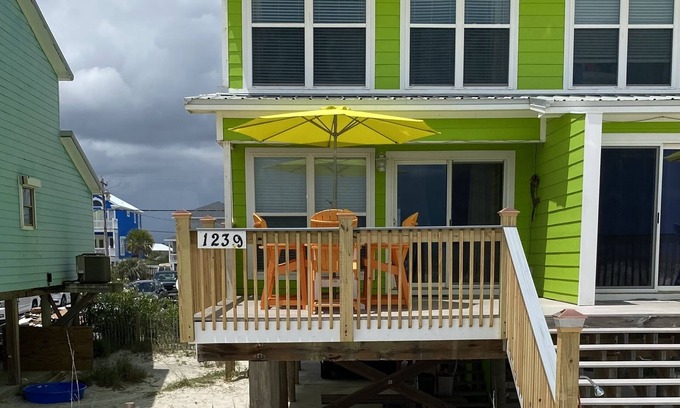 Gulf Shores House | Updated Duplex - On the beach with gorgeous unobstructed views.
