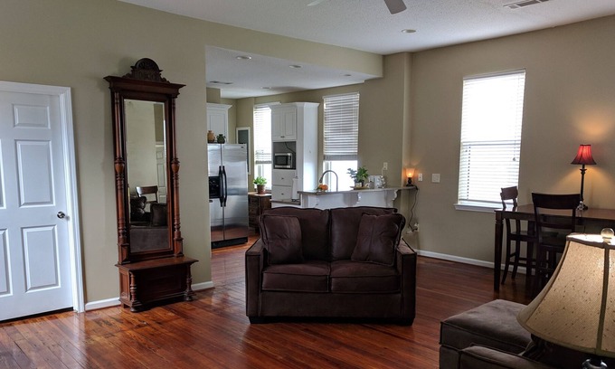 Troy Apartment | upstairs loft downtown Troy, ala