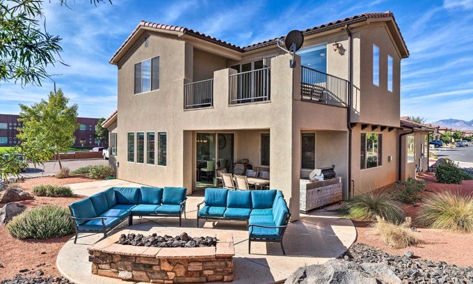 Santa Clara House | Utah Home with Pool and Hot Tub Access, Mtn Views!