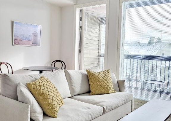 Hanko Apartment | Uusi laadukas yksiö Hangon keskustassa