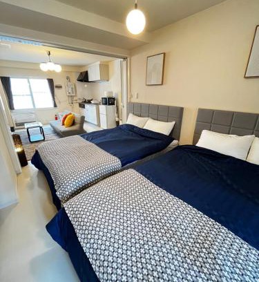 Chuo-ku Apartment | v大通401 札幌駅近 市電駅前 北海道観光旅行 家族にもお勧め すすきのへも直通 スーペリアルーム最大7名 子供料金設定あり Late check-out 11時