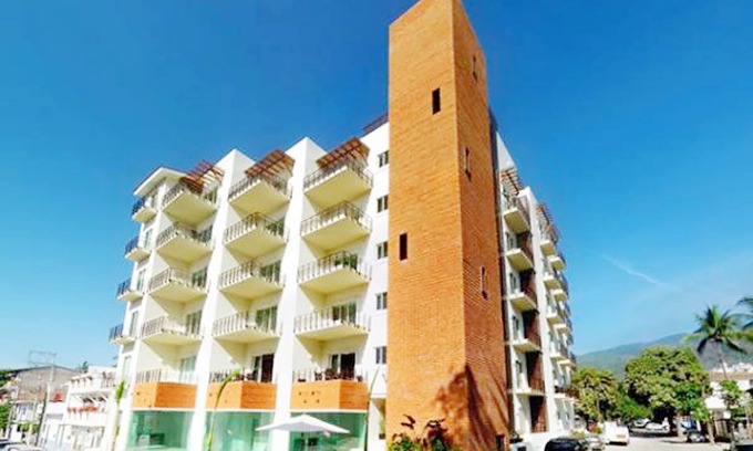 Emiliano Zapata Condo | V399 Luxury Condominium Residence Unit 503 ocean sunset views oversized terrace.