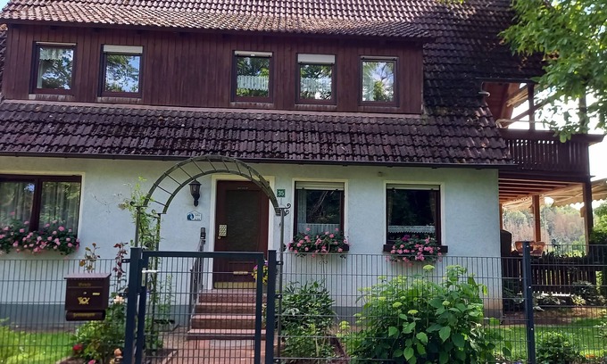 Oberscheinfeld House | Vacation apartment "Waldblick" in the heart of the Steigerwald