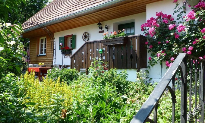 Harrachberg Ski Chalet | Vacation home with wood-burning stove and infrared cabin nestled in a large natural garden