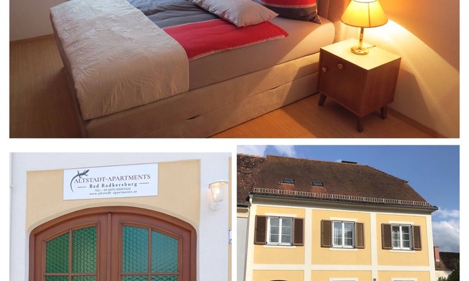 Bad Radkersburg Apartment | Vacation domicile - Comfortable vacation apartment OG1 for 1-5 pers. Central. Terrace.