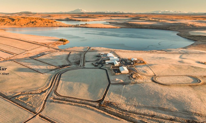 Selfoss Cottage | Vacation home by the river Þjórsá, directly in nature, wide landscape, ideally situated