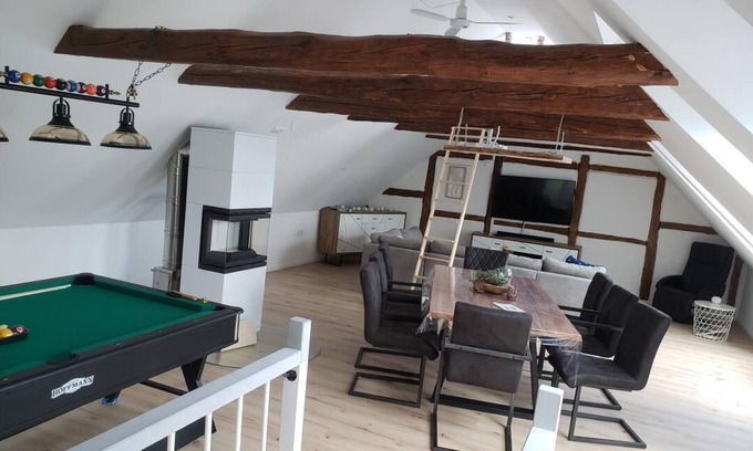 Blekendorf House | Vacation home chestnut with whirlpool, fireplace and sauna
