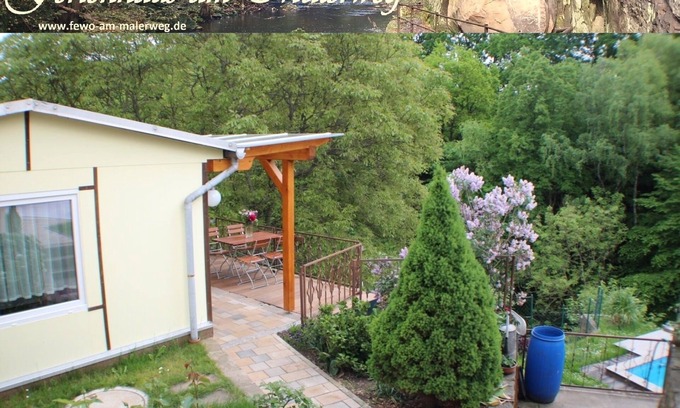 Daube House | Vacation home on the Malerweg with pool, Saxon Switzerland, National Park