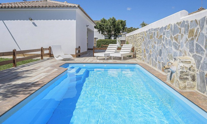 Zahora House | Vacation Home "Rocamar" with Mountain View, Pool, Wi-Fi, A/C, Terrace & Garden