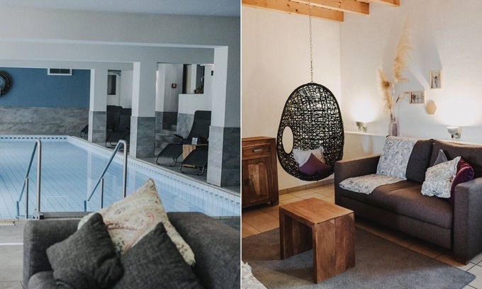 Orscholz Cottage | Vacation home Saarschleife 72 sqm - Wellness & Spa opposite included!