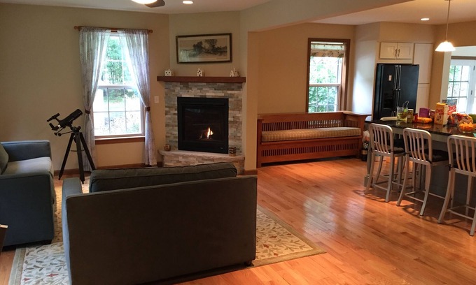 Copake Lake House | Vacation Home w/Private Heated Pool on 6 Acres Near Copake Lake/Catamount Ski