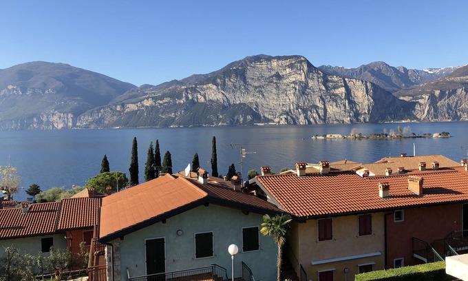 Assenza House | Vacation home with private garden, lake and mountain views near the eastern shore of the lake.