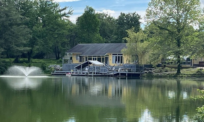 Albany Cottage | Vacation Rental Retreat on 5 Acre Lake near Athens & Hocking Hills Pet Friendly