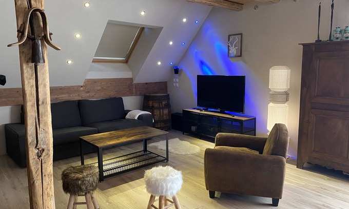 Venosc House | VENOSC Village: Le Haut de la Grange:10 pers. JACUZZI, SAUNA, SWIMMING POOL