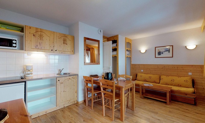 Chamrousse Apartment | Vercors 2 053-FAMILLE & MONTAGNE studio 4 pers