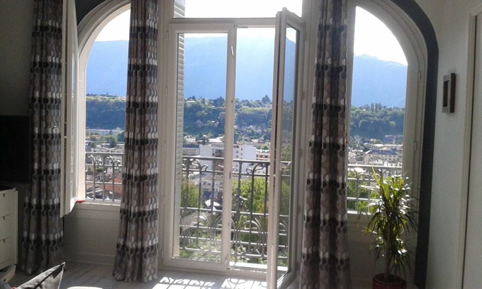 Aix-les-Bains City Center Apartment | Very beautiful apartment with stunning views & pool in residence