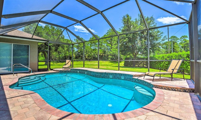 North Port House | Vibrant North Port Retreat w/Private Pool!