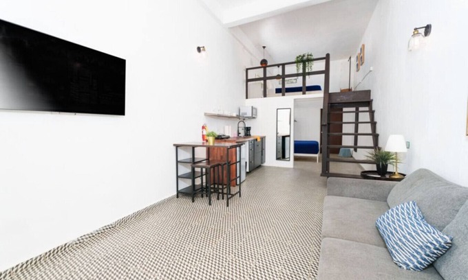 Puerta de Tierra Apartment | Vibrant Stay Steps to Beach, Cafes & Fun