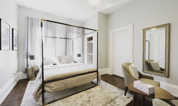 Savannah Victorian District House | Victorian District Duplex ★ 2 APTS & 6 BDRS ★ Just 2 blocks to Forsyth Park!