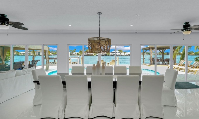 Terra Mar Island Estates House | Views-Views-Views! Intracoastal Waterfront Property Walking distance to Beach