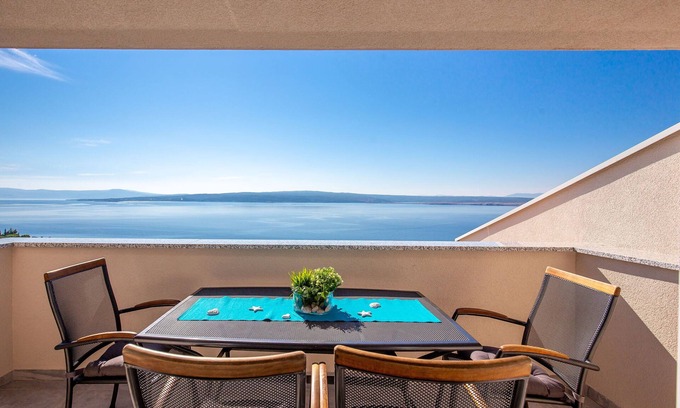 Dramalj Apartment | Vila Veronique with wonderful sea view VVG