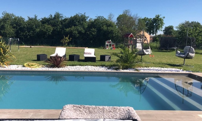 Verdun-sur-Garonne Villa | Villa 170m2 Avec Piscine et Très Grand Jardin